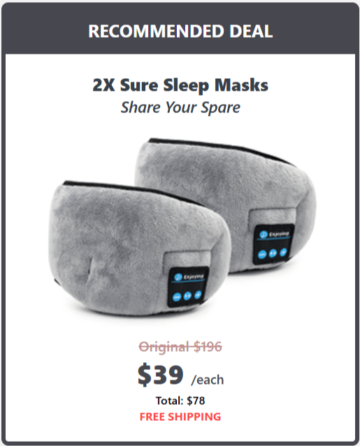 Sure Sleep Mask price 